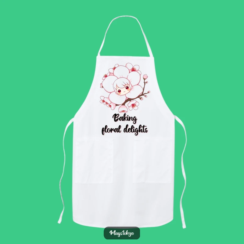 Funny Kitchen Apron: Blossom Peek, Hilarious Cooking and Gift Idea!