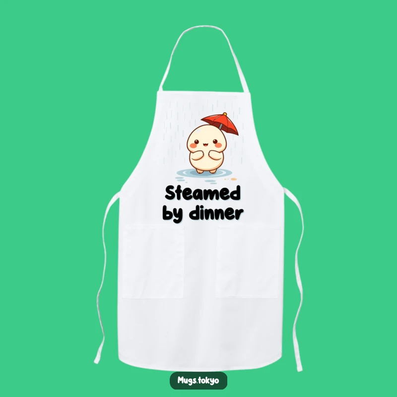 Funny Dumpling Apron - Hilarious Chef Gift for Rainy Day Cooking!