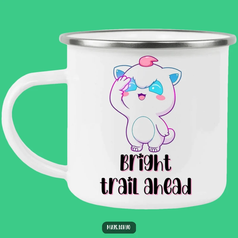 Funny Neon Nights Camping Mug: Adventure Glow, Great Funny Gift