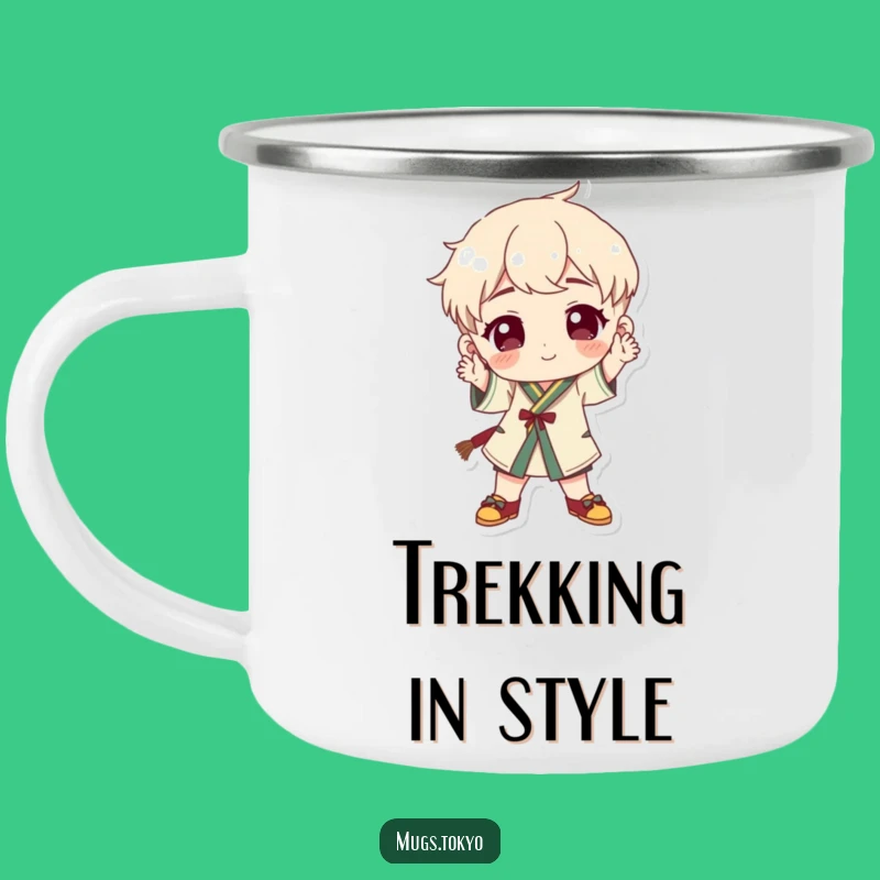 Funny Traditional Footwear Camping Mug - Adventure Ready & Playful