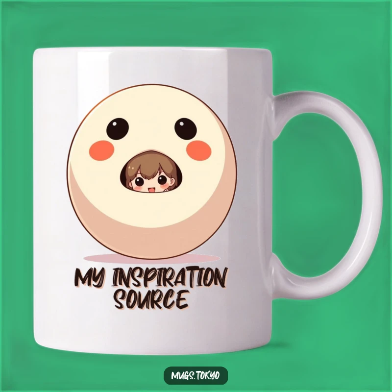 Funny Daruma Doll Mug: Peek-a-Boo Fun with This Hilarious Japanese Gift