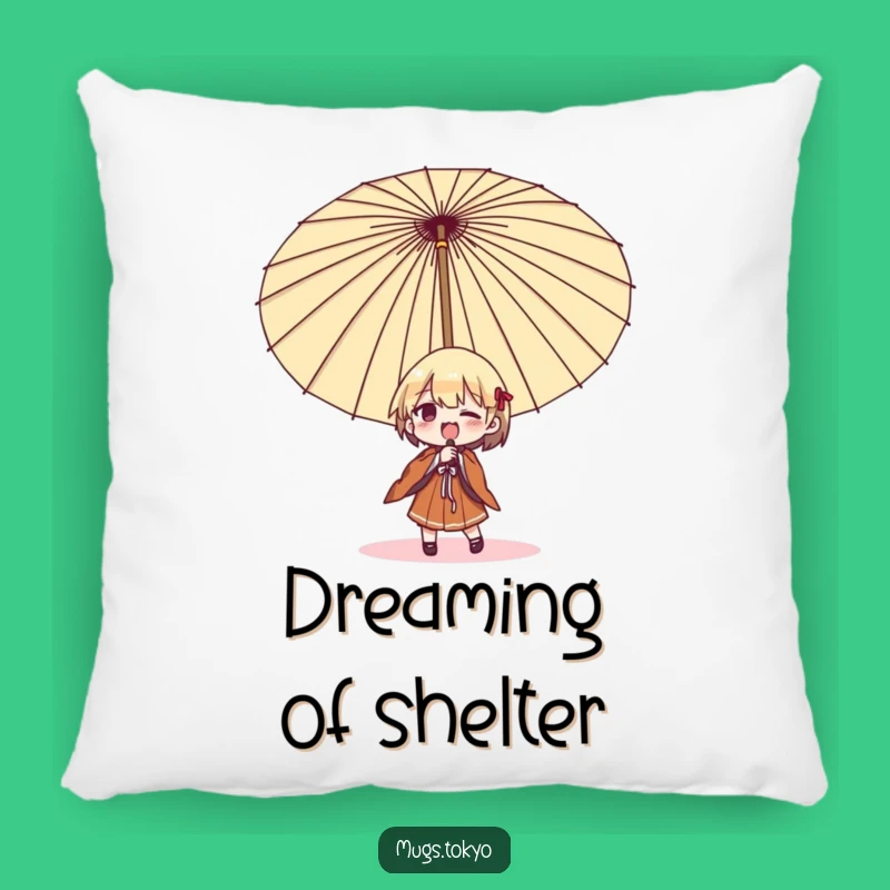 Funny Umbrella Struggle Pillow: Comfy Chaos for Your Couch!