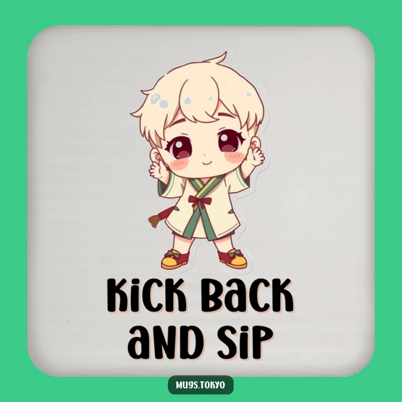 Funny Traditional Footwear Coaster - Protect Surfaces with Playful Style