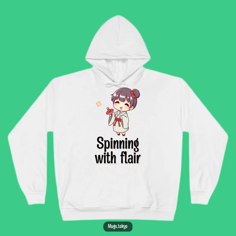 Funny Yukata Spinner Hoodie: Cozy Up with Classic Fun!