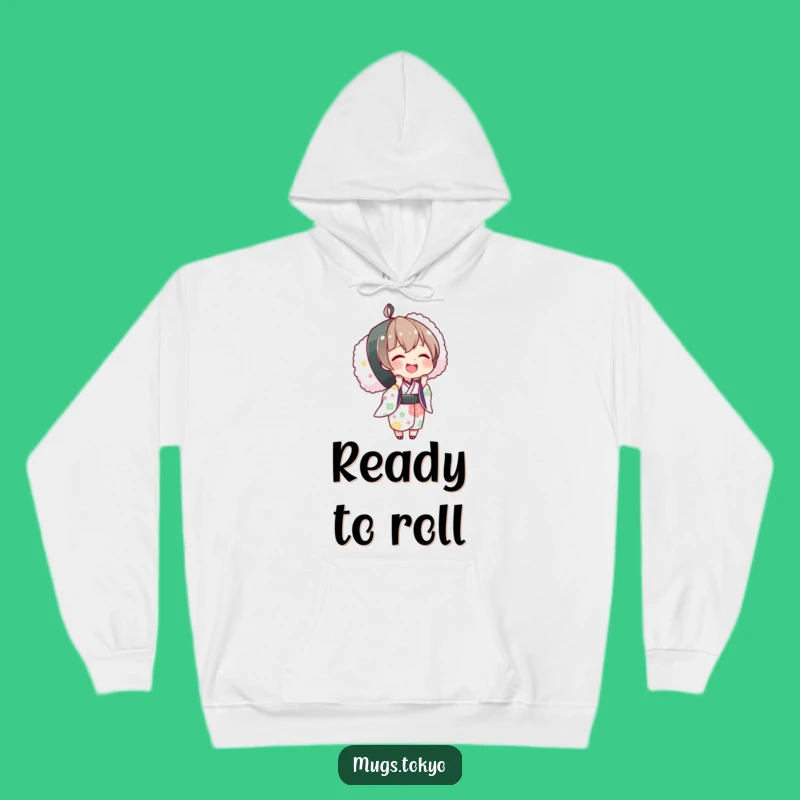 Funny Sushi Hoodie: Cozy Up with a Giant Roll and Kimono Style