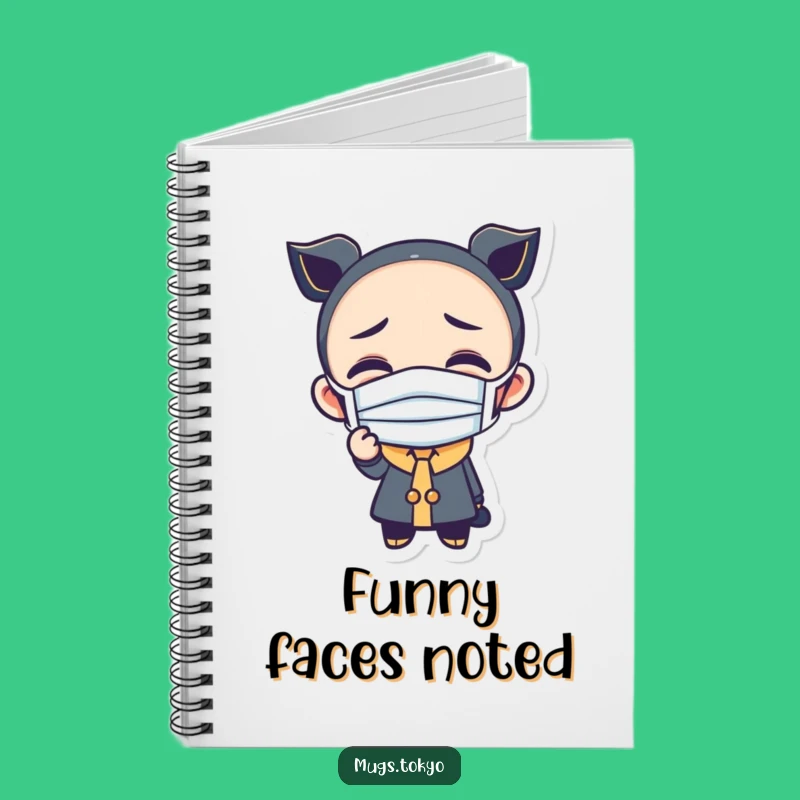 Funny Masked Character Notebook: Jot Down Goofy Ideas