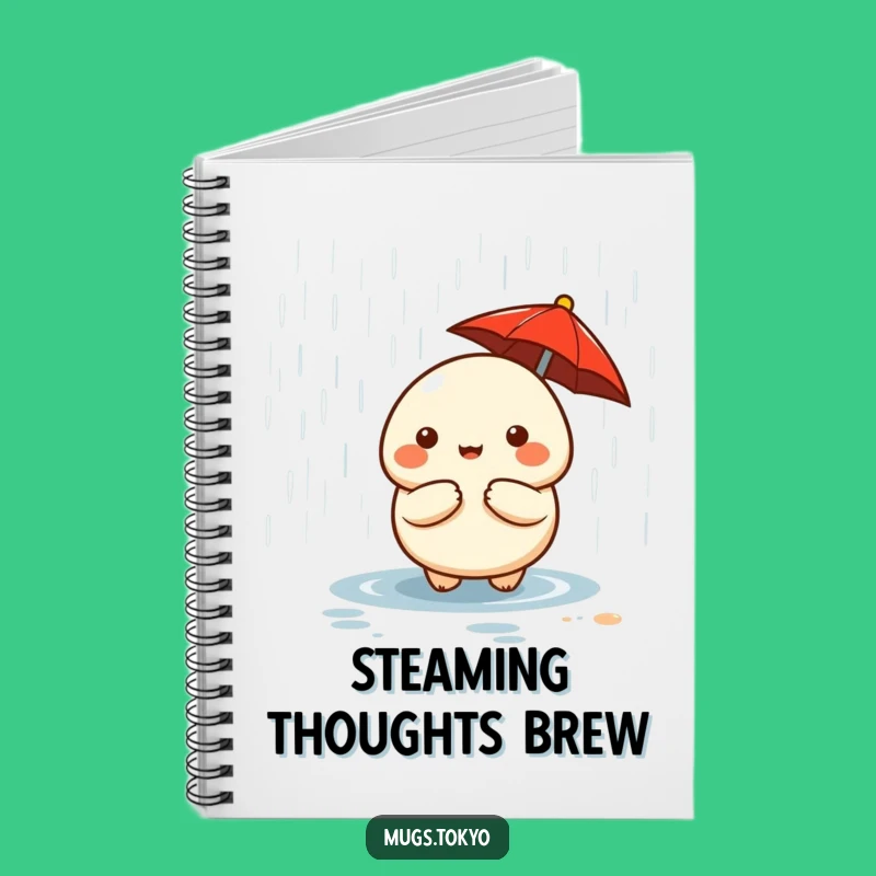 Funny Dumpling Notebook - Hilarious Journal for Rainy Day Thoughts Gift