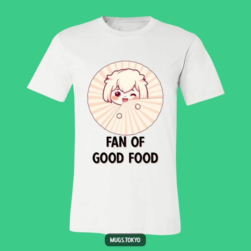 Funny Bento Box Fan T-Shirt: Excited Peek for a Playful Funny Gift
