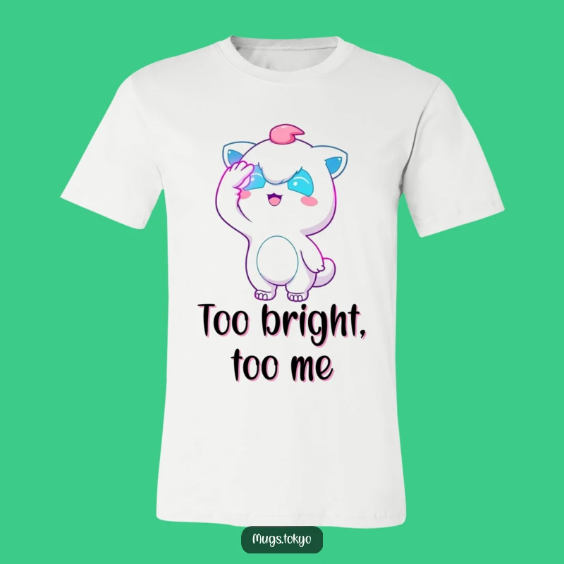 Funny Neon Glow T-Shirt: Embrace the Brightness, Great Funny Gift