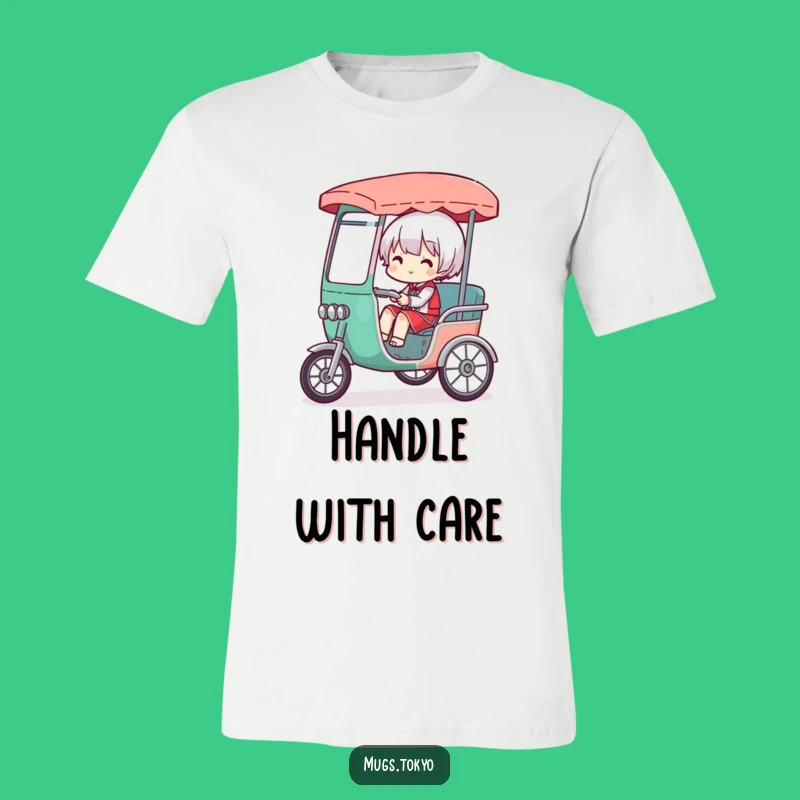 Funny Overloaded Rickshaw T-Shirt: Wear Your Comical Struggles with Pride