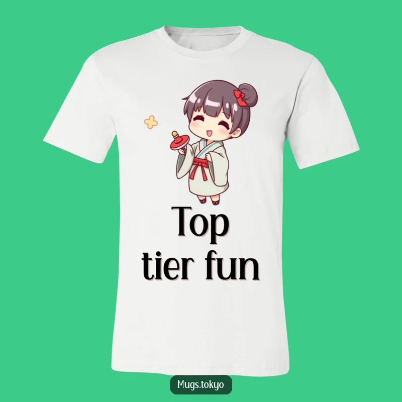 Funny Yukata Spinner T-Shirt: Spin into Fun!