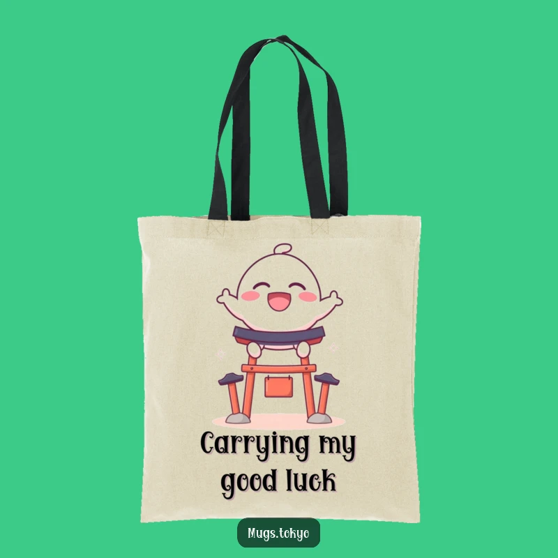 Funny Dango Shrine Jump Tote Bag: Carry Your Adventures, Perfect Fun Gift