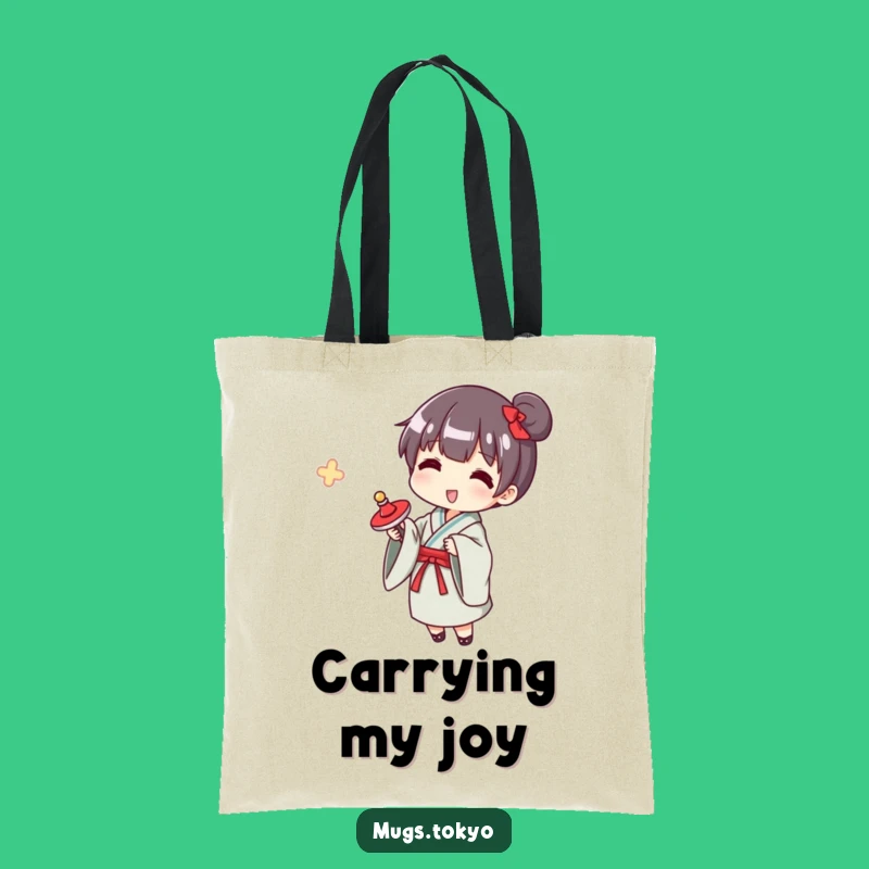 Funny Yukata Spinner Tote Bag: Carry Your Playful Spirit!